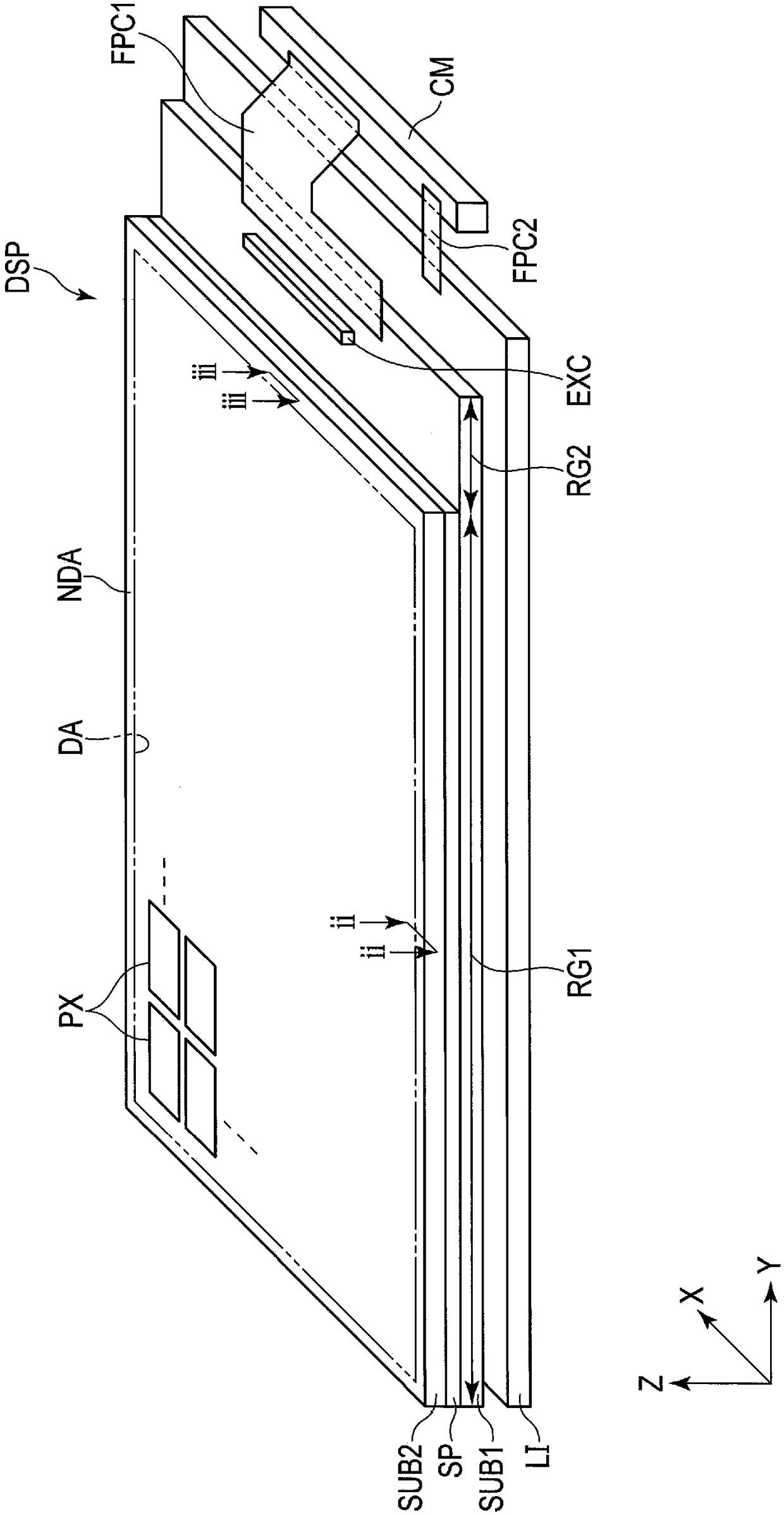Varnish for photoalignment film and liquid crystal display device