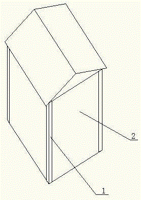 Anti-seismic steel structure portable house