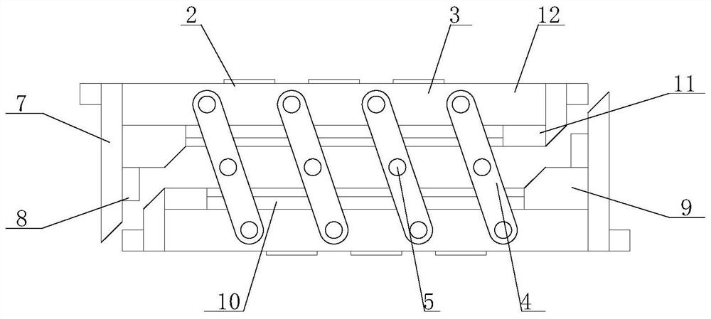 Prefabricated building shear wall structure