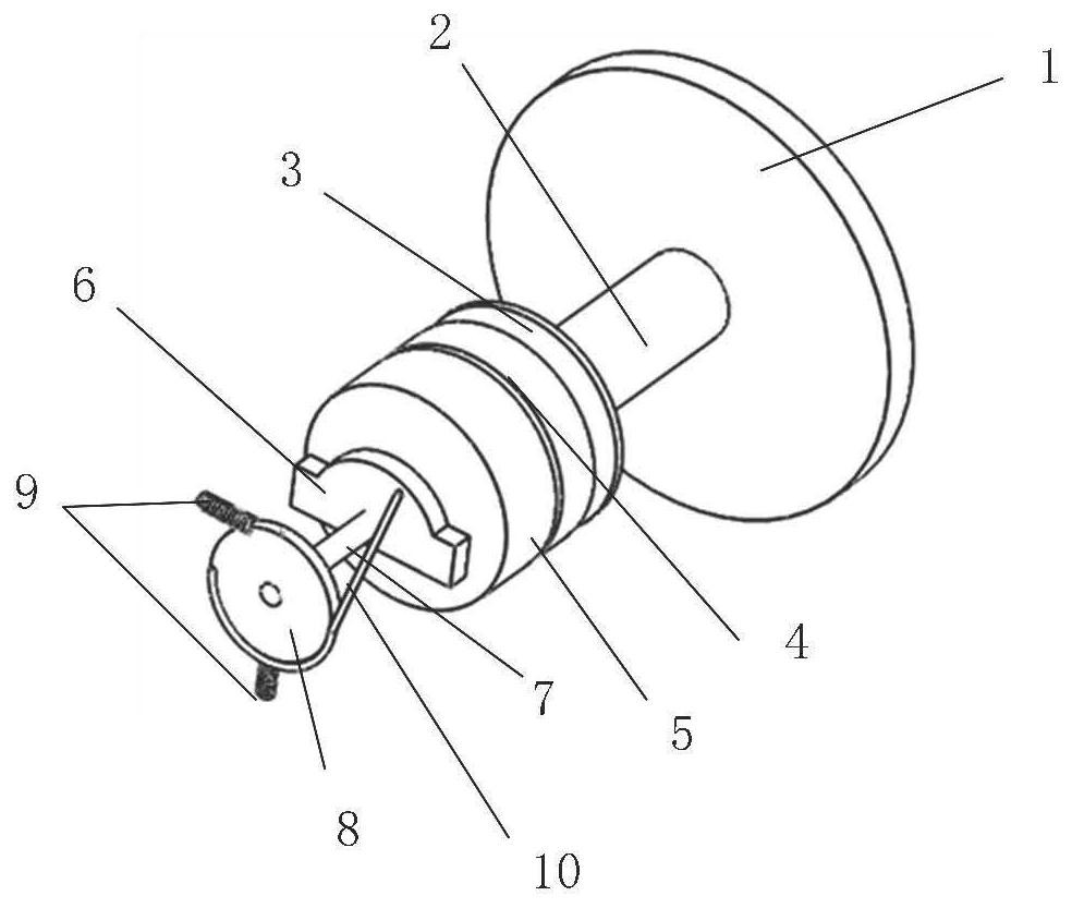 Bicycle high-speed disc brake system based on harmonic drive