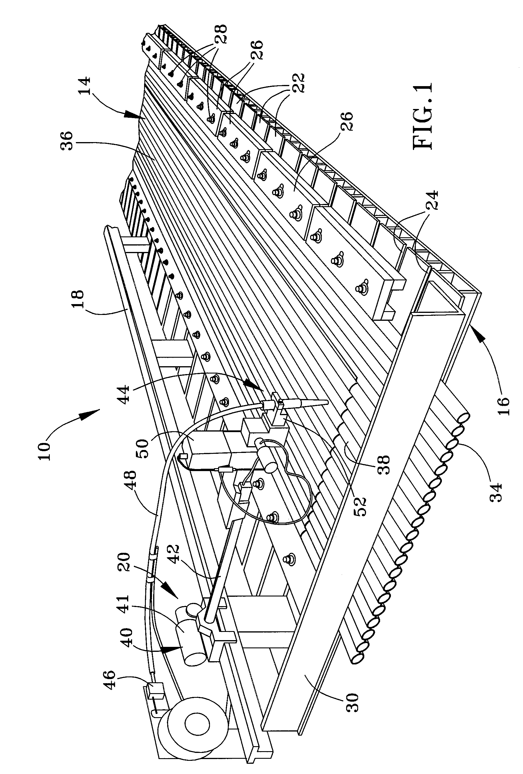 Process and apparatus for boiler tube panel welding and straightening