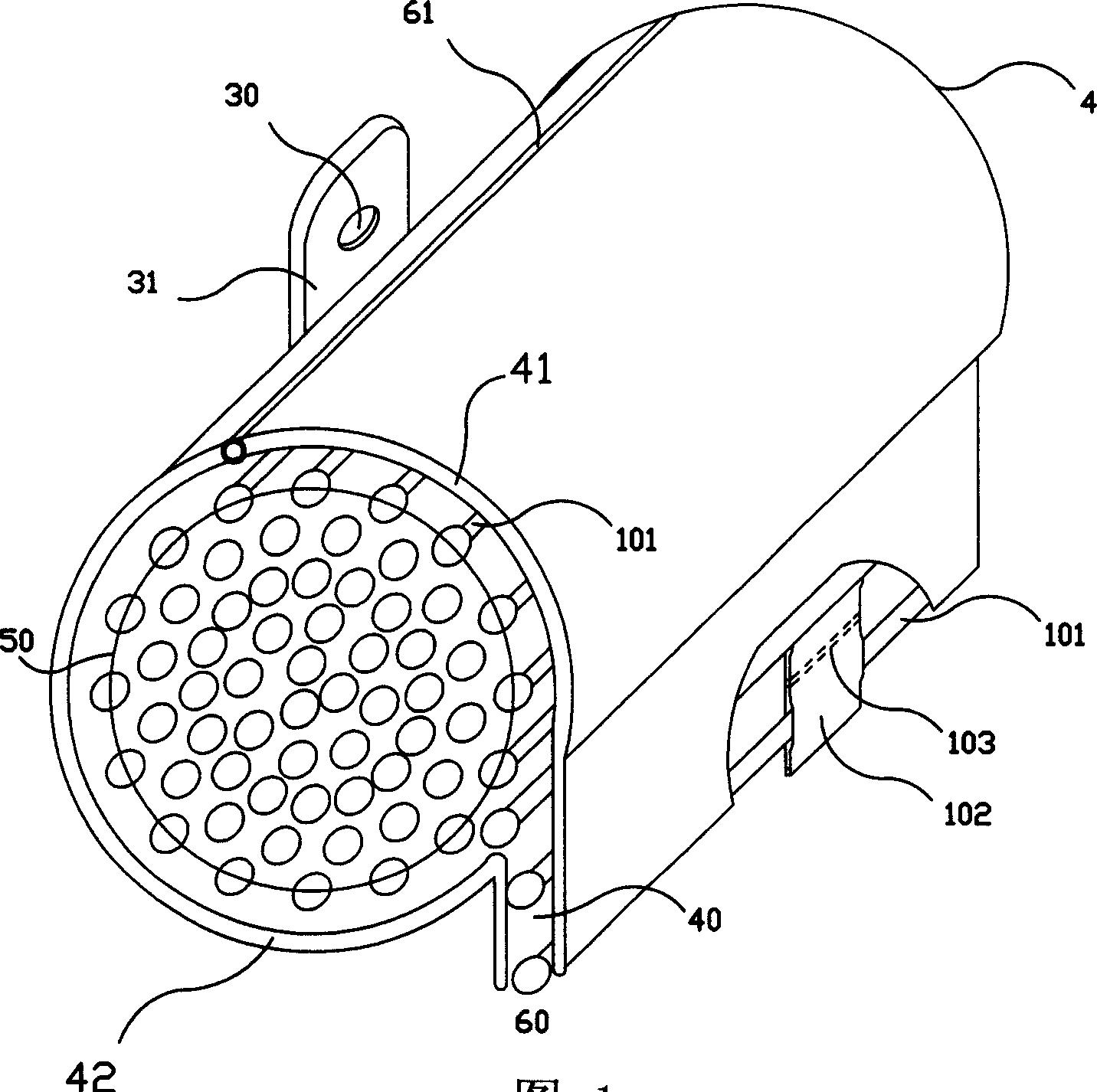 Apparatus for automatic drawing out of cotton swab