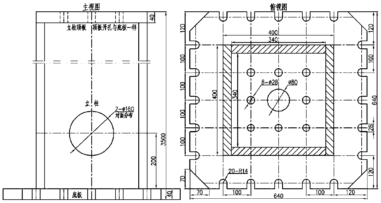 Brake strength test bed