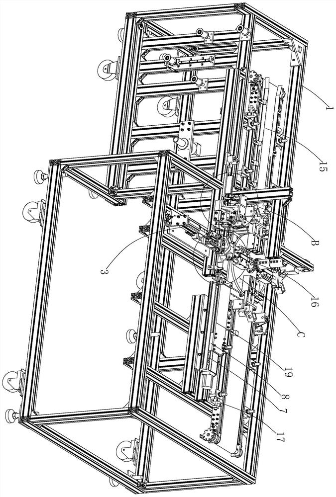 Automatic wrap angle processing equipment