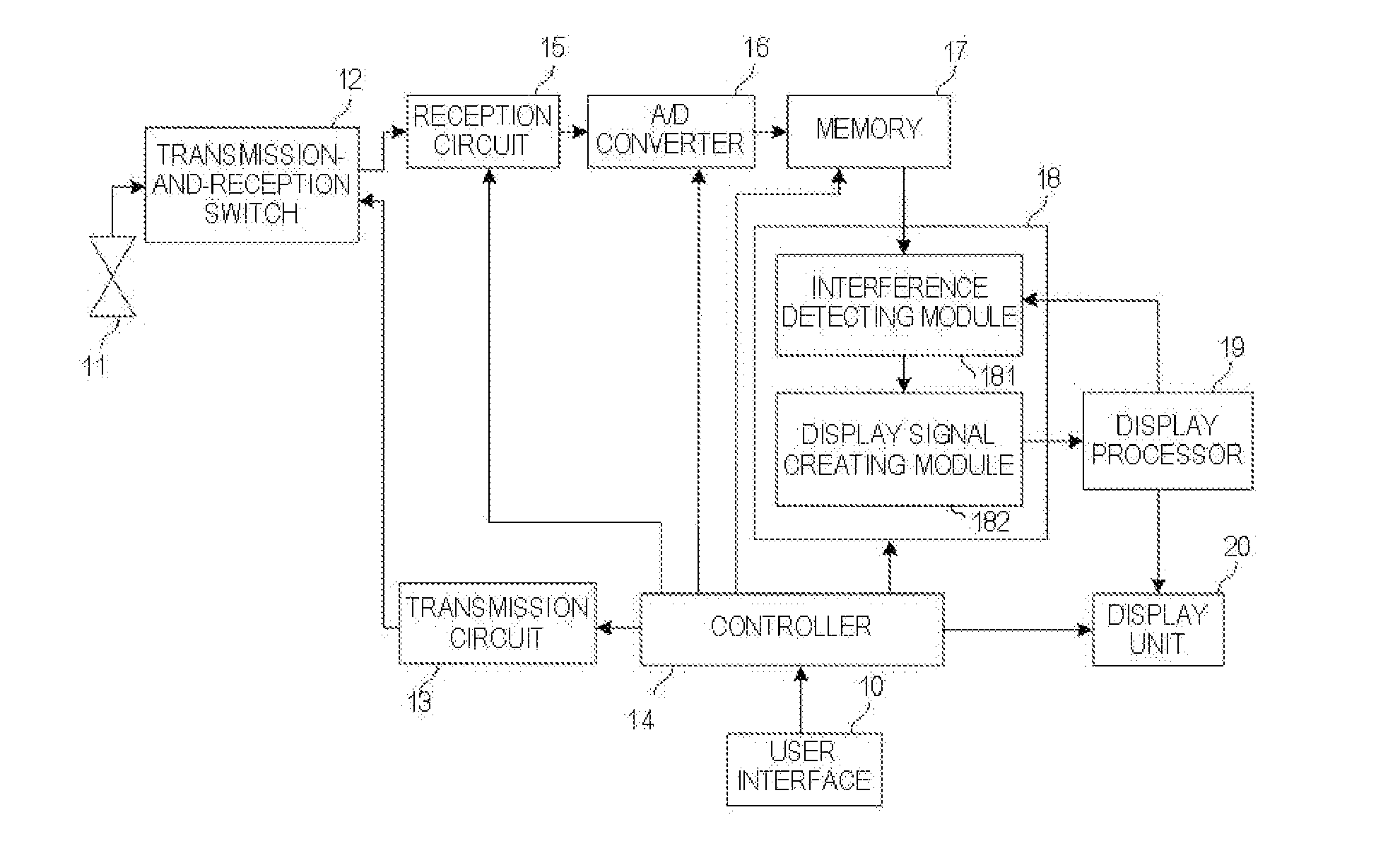 Detection device and computer readable media storing detection program