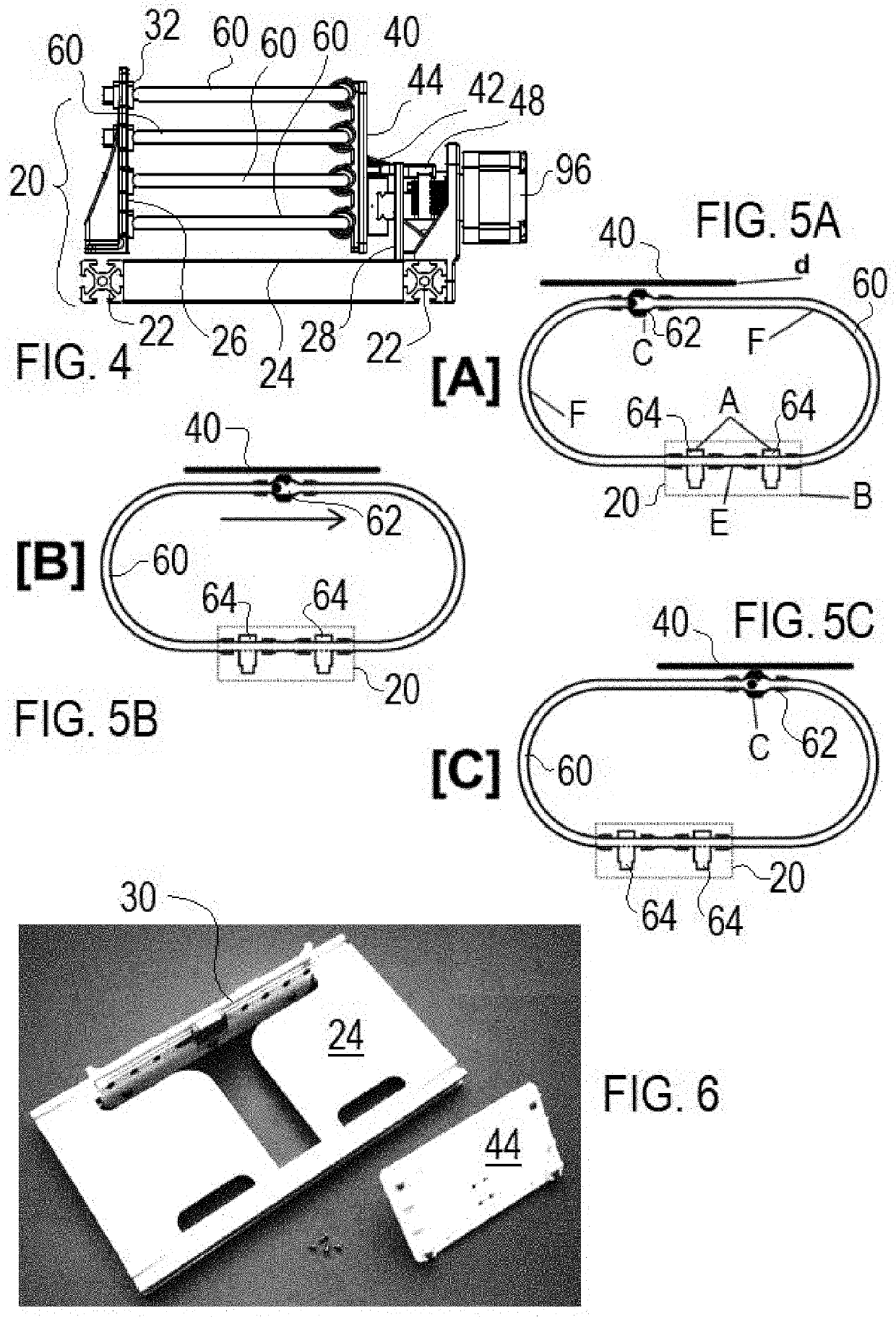 Flow Based Biological Testing Platform and Noncircular Fluid Test Loops Therefor
