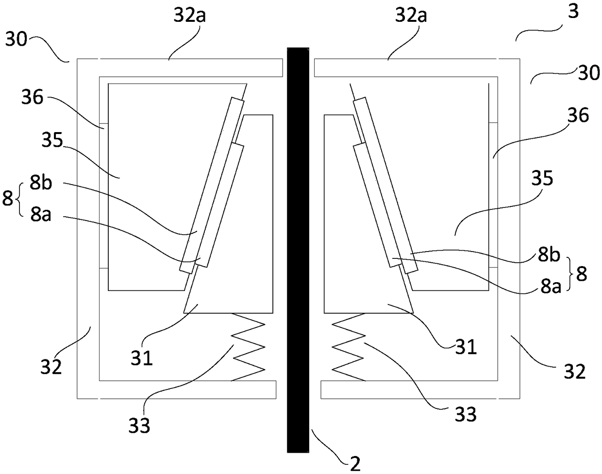 Fault detection device and method of elevator braking control device