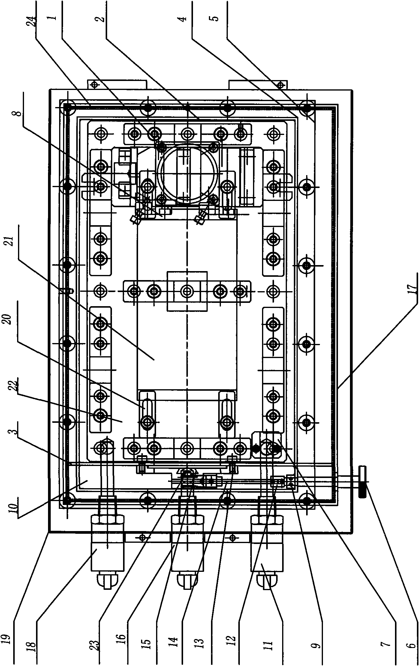 Working solution tank of ultrafine electrical discharge machine