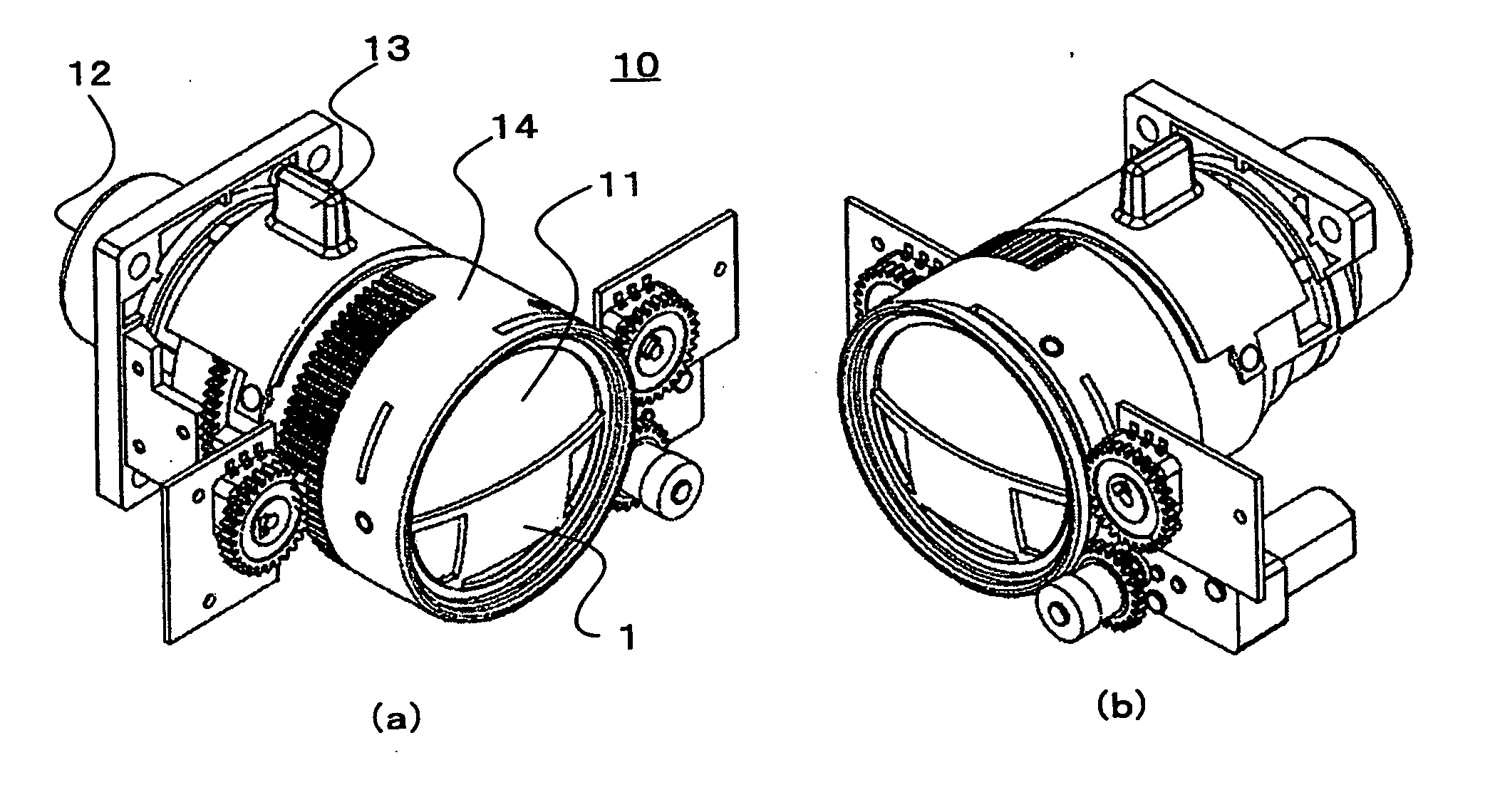 Lens cleaning mechanism, projection lens, and projection type display device