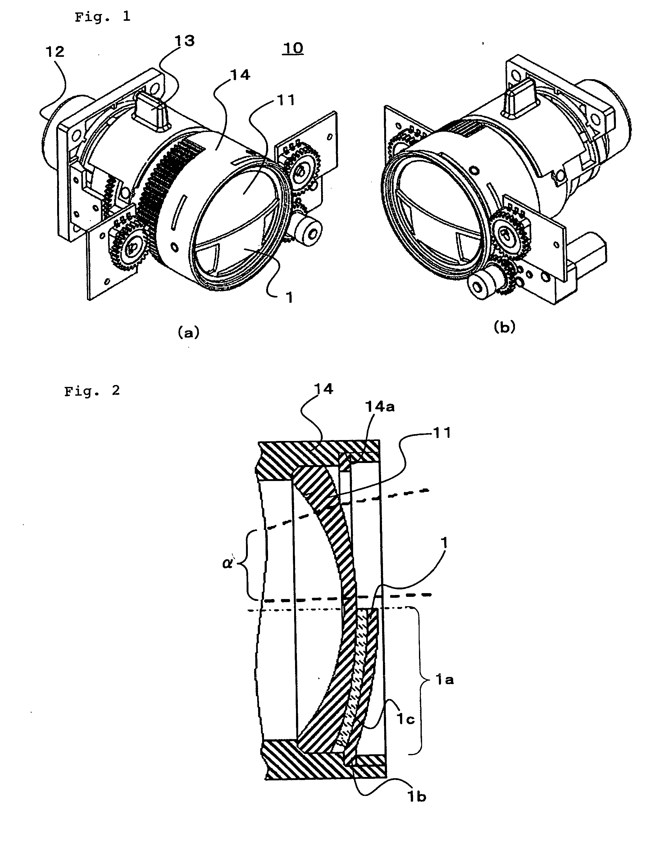 Lens cleaning mechanism, projection lens, and projection type display device