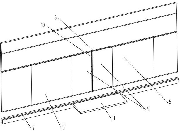 A control method for double-door linkage shielded doors based on cross-beam sensing