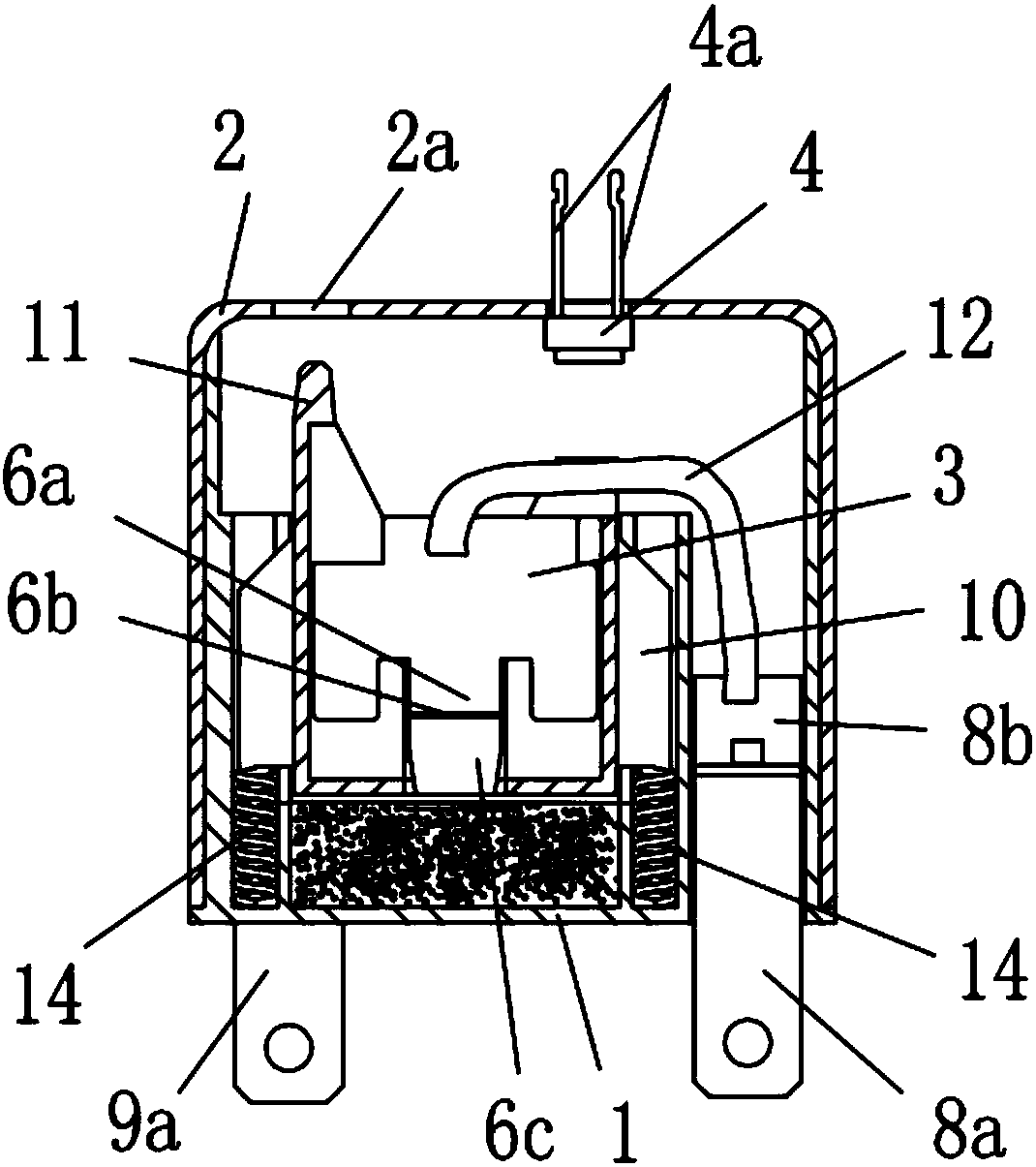 Fast breaking arc-preventing lightning arrester