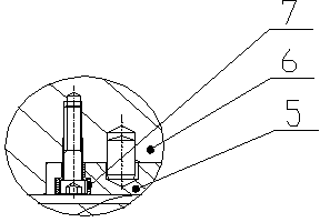 Afterheat discharging pump for third-generation nuclear power technology AP1000