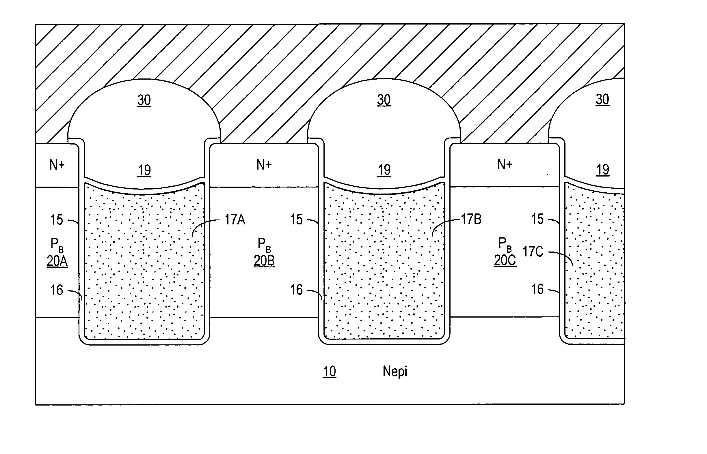 Poly-sealed silicide trench gate