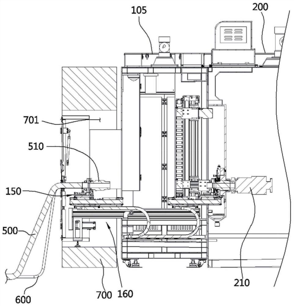 Hose shelving structure of automatic chemical supply device