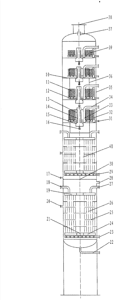 Powerless low-temperature isobaric ammonia recovering method and isobaric ammonia recovering device