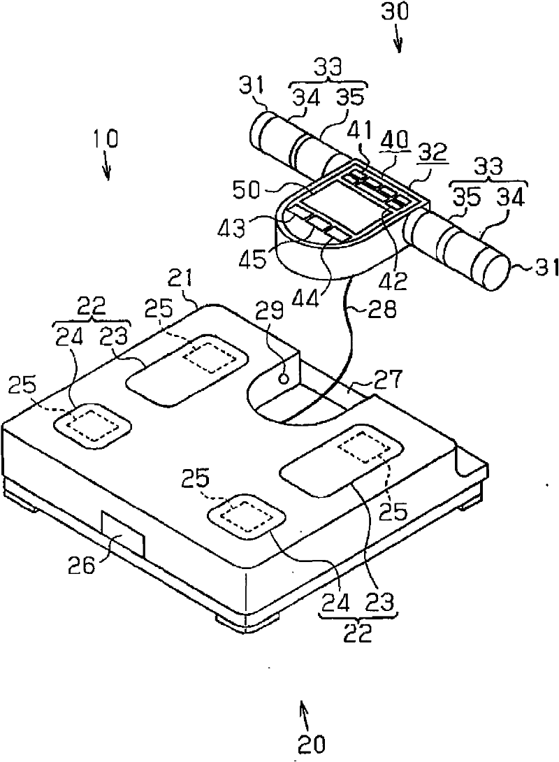 Information measuring device for organism