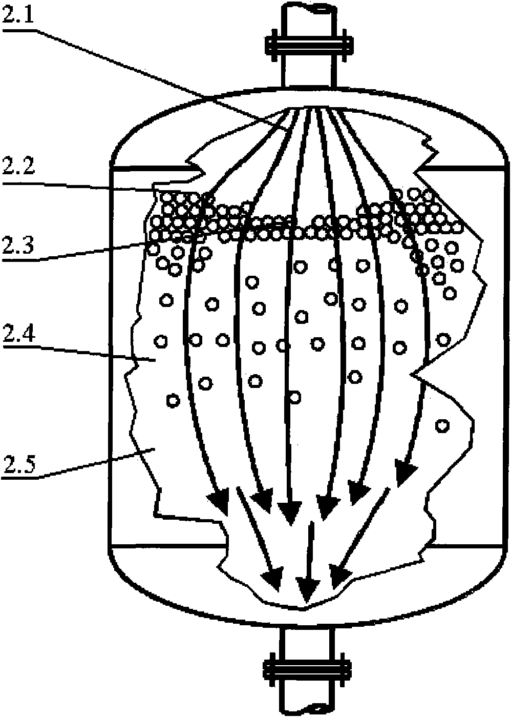 Method for producing ethanediol from oxalic ester and hydrogen