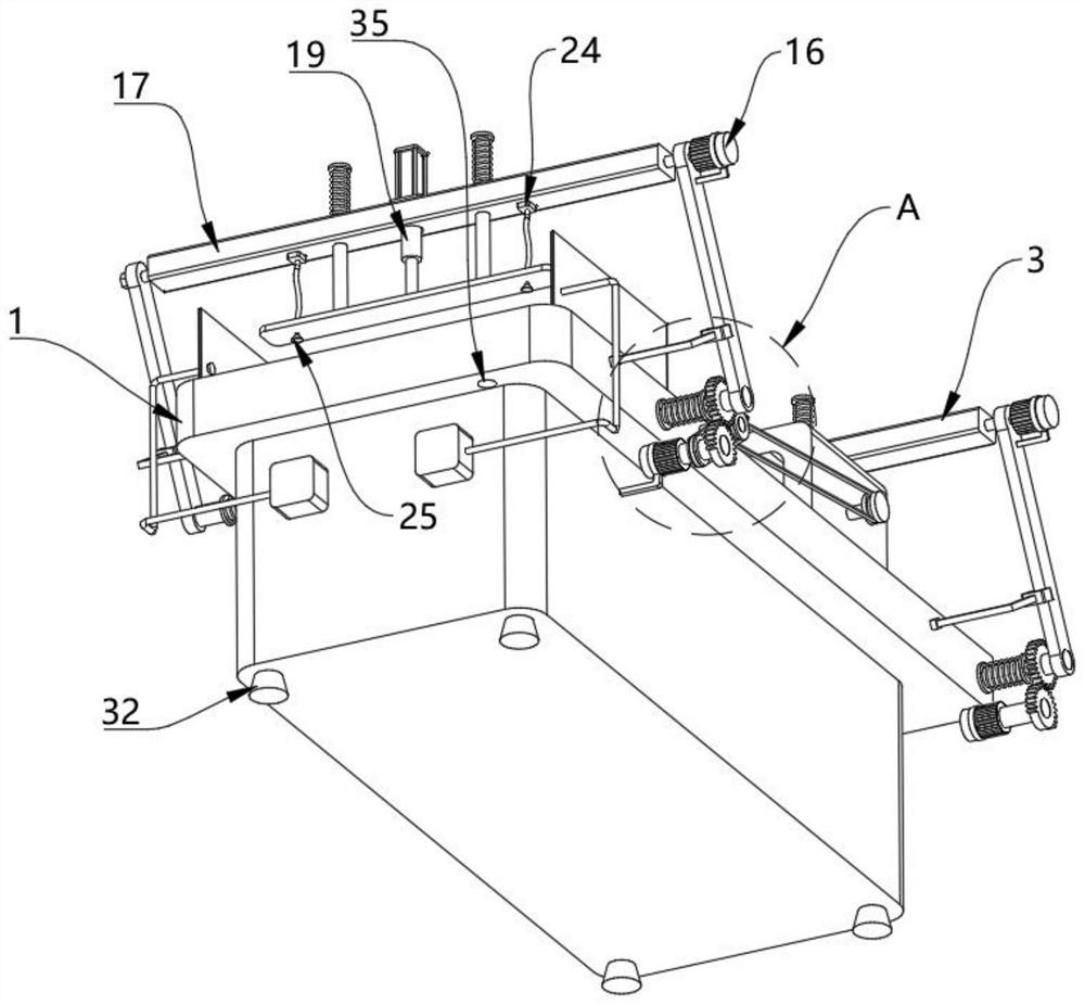 Rapid printing device for environment-friendly paperboard