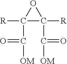 Synthesis of polyepoxy succinic acid compounds using free radical initiators