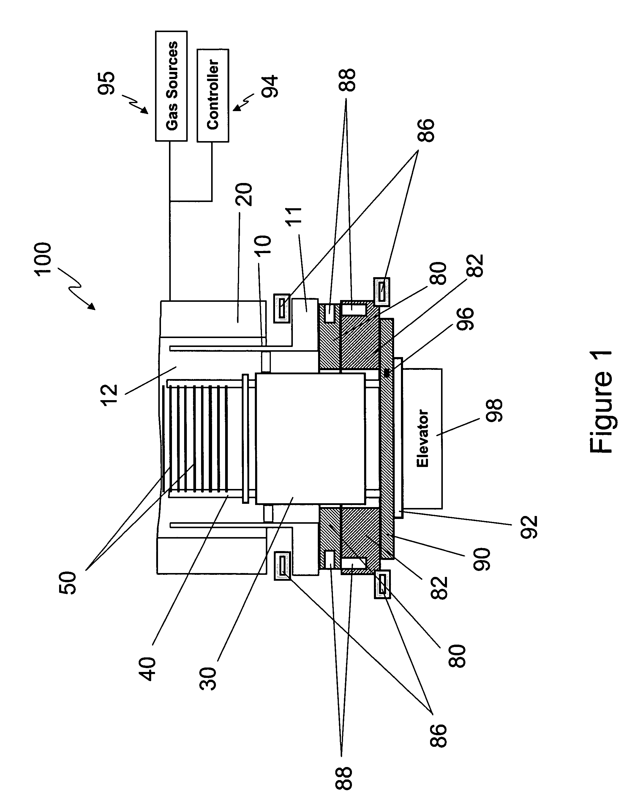 Reactor design for reduced particulate generation