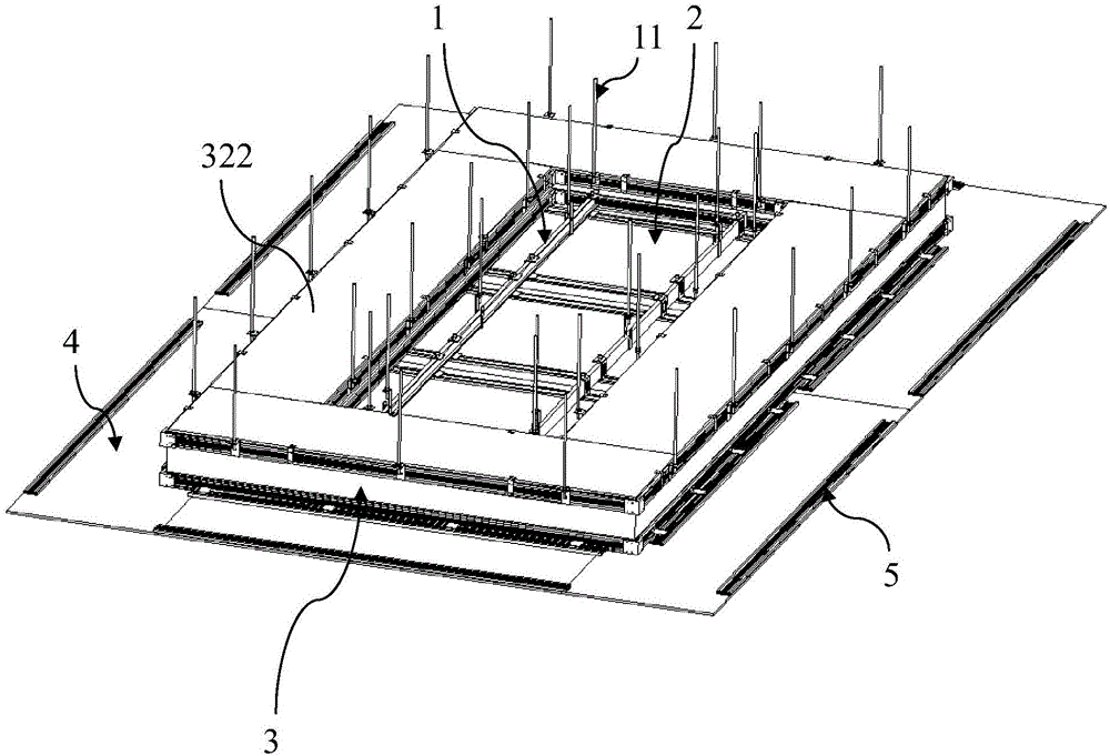 Integrated ceiling and installing method thereof