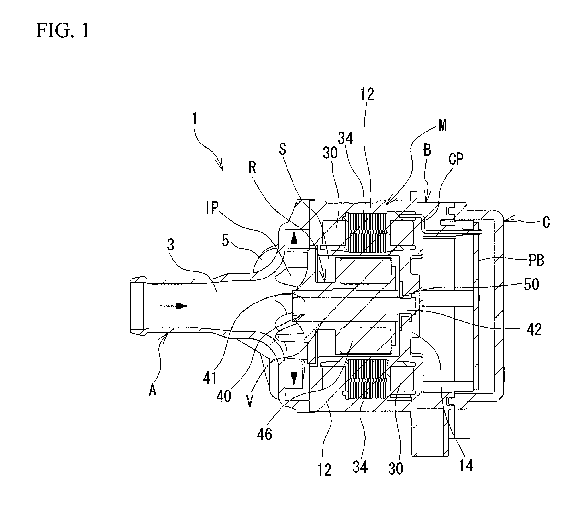 Electric fluid pump