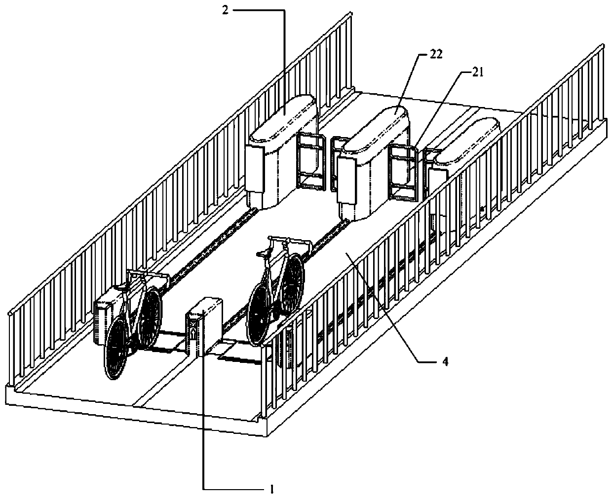 A Highly Adaptable Bicycle Lane Intelligent Gate System