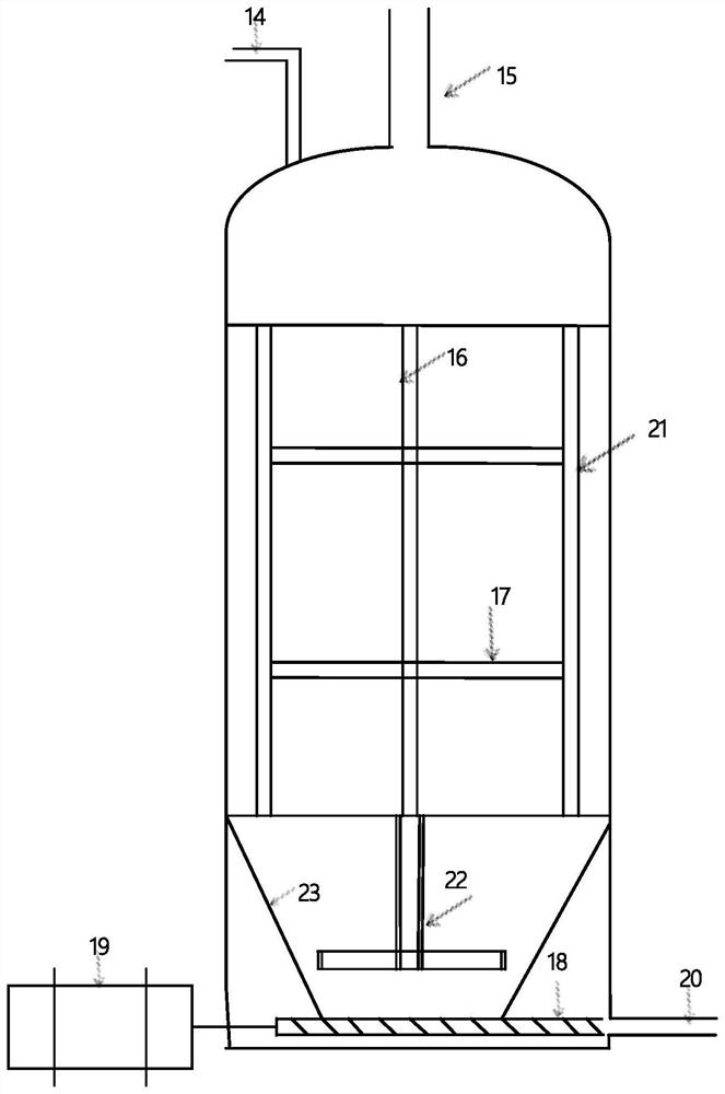 Devolatilization and feeding two-in-one device, solution polymerization device and polymerization method