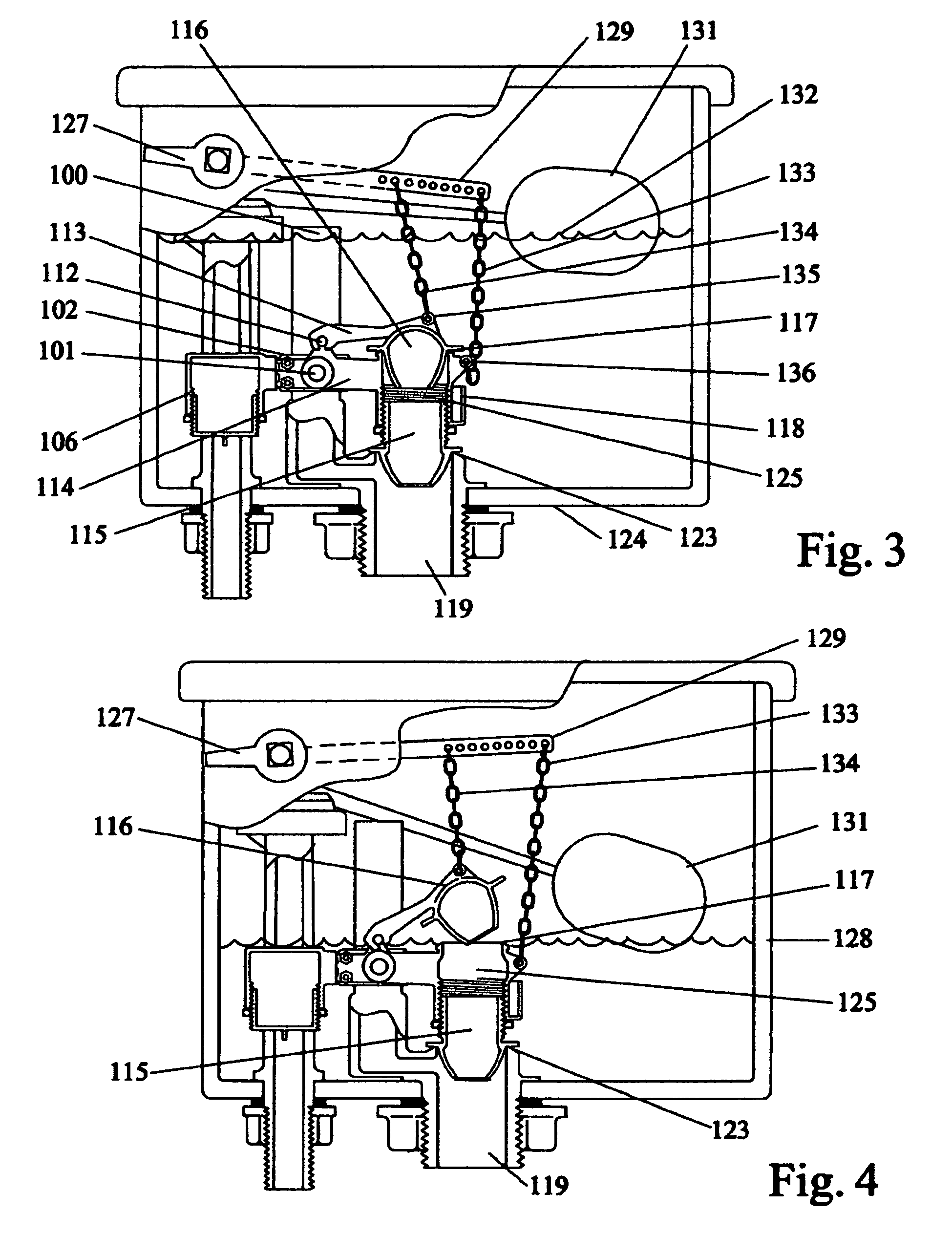 Flushette partial and full toilet flush devices