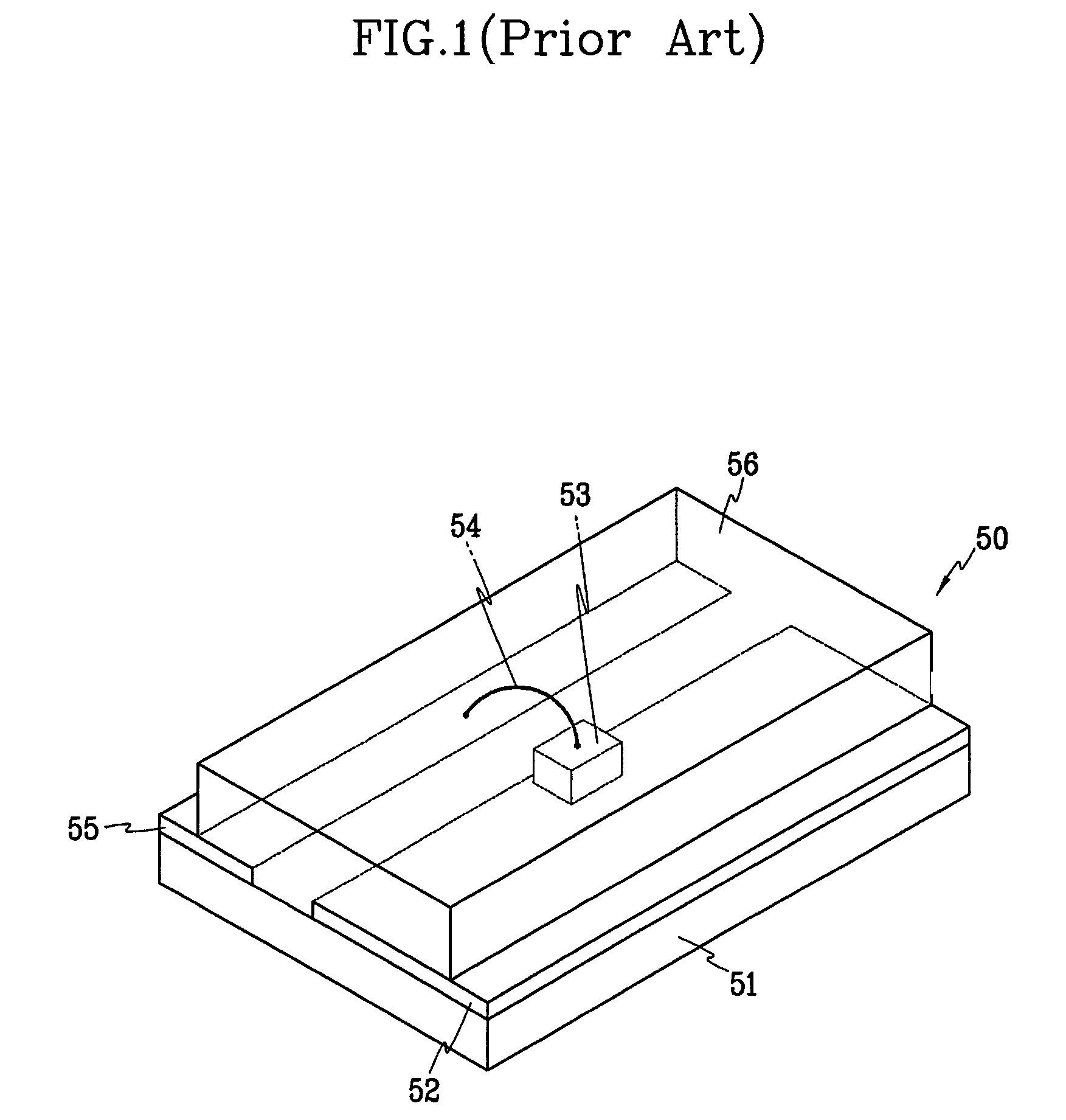 Chip light emitting diode and fabrication method thereof