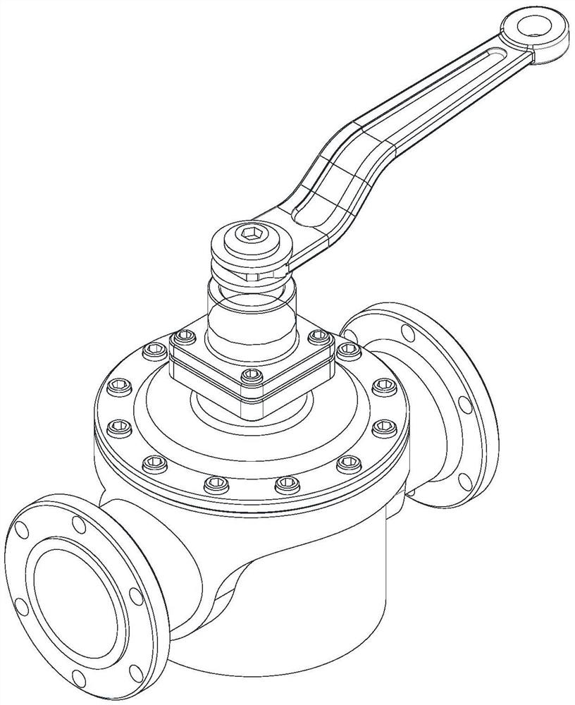 A Gravity Assisted Opening Ball Valve