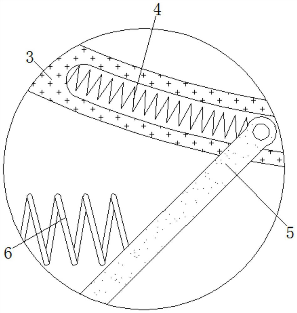 High-efficiency bed machining polishing device capable of reducing dust generation