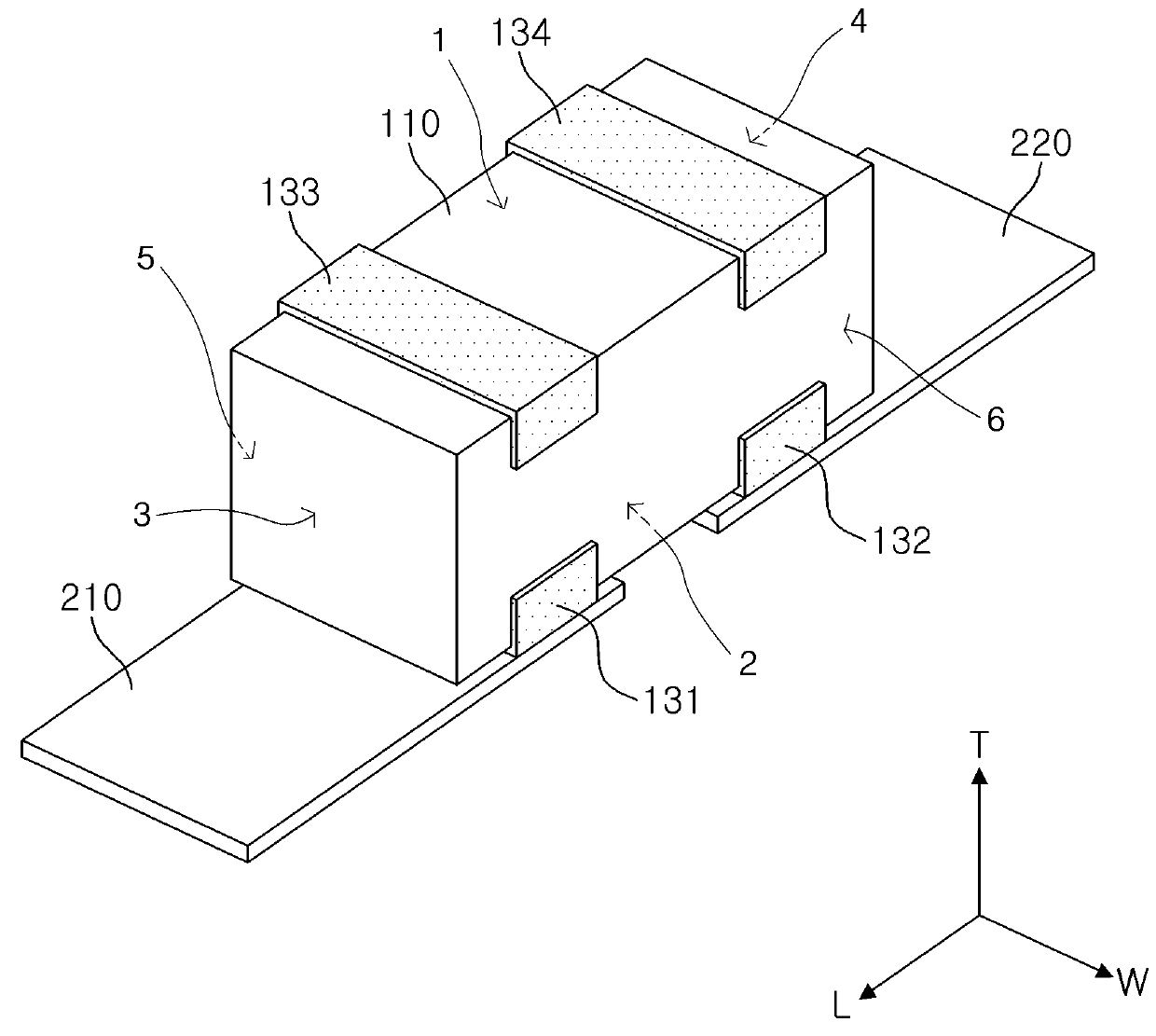 Laminated inductor and array thereof