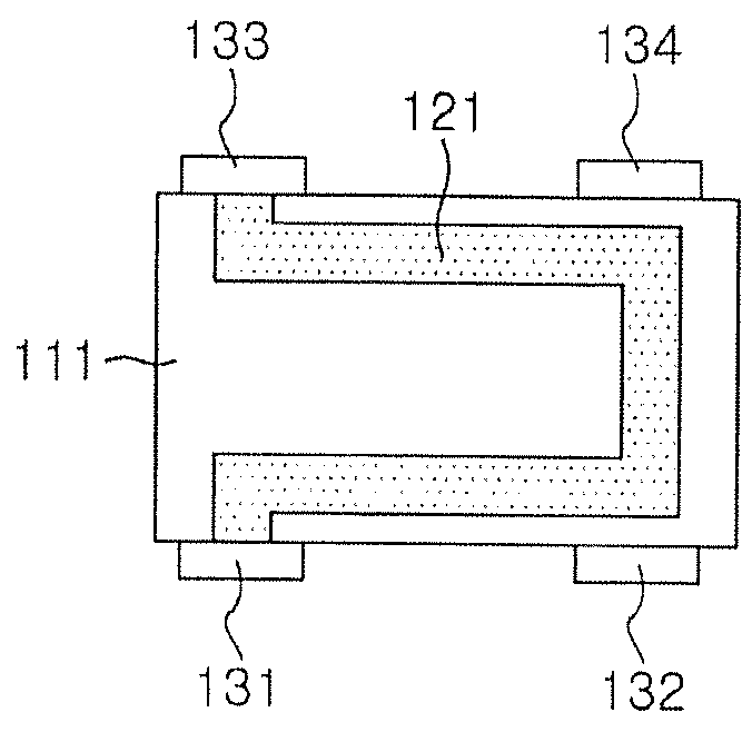 Laminated inductor and array thereof