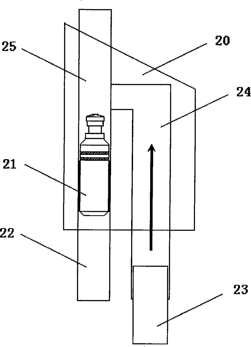 Spring self-switching type Y-shaped joint