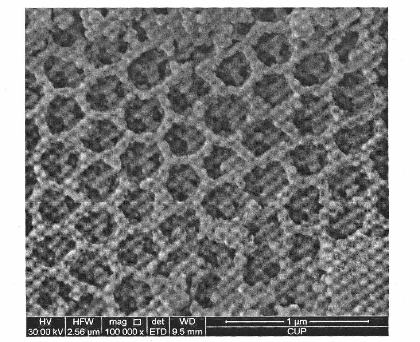 Catalyst of three-dimensional ordered macroporous cerium-based oxide supported gold for purifying diesel soot