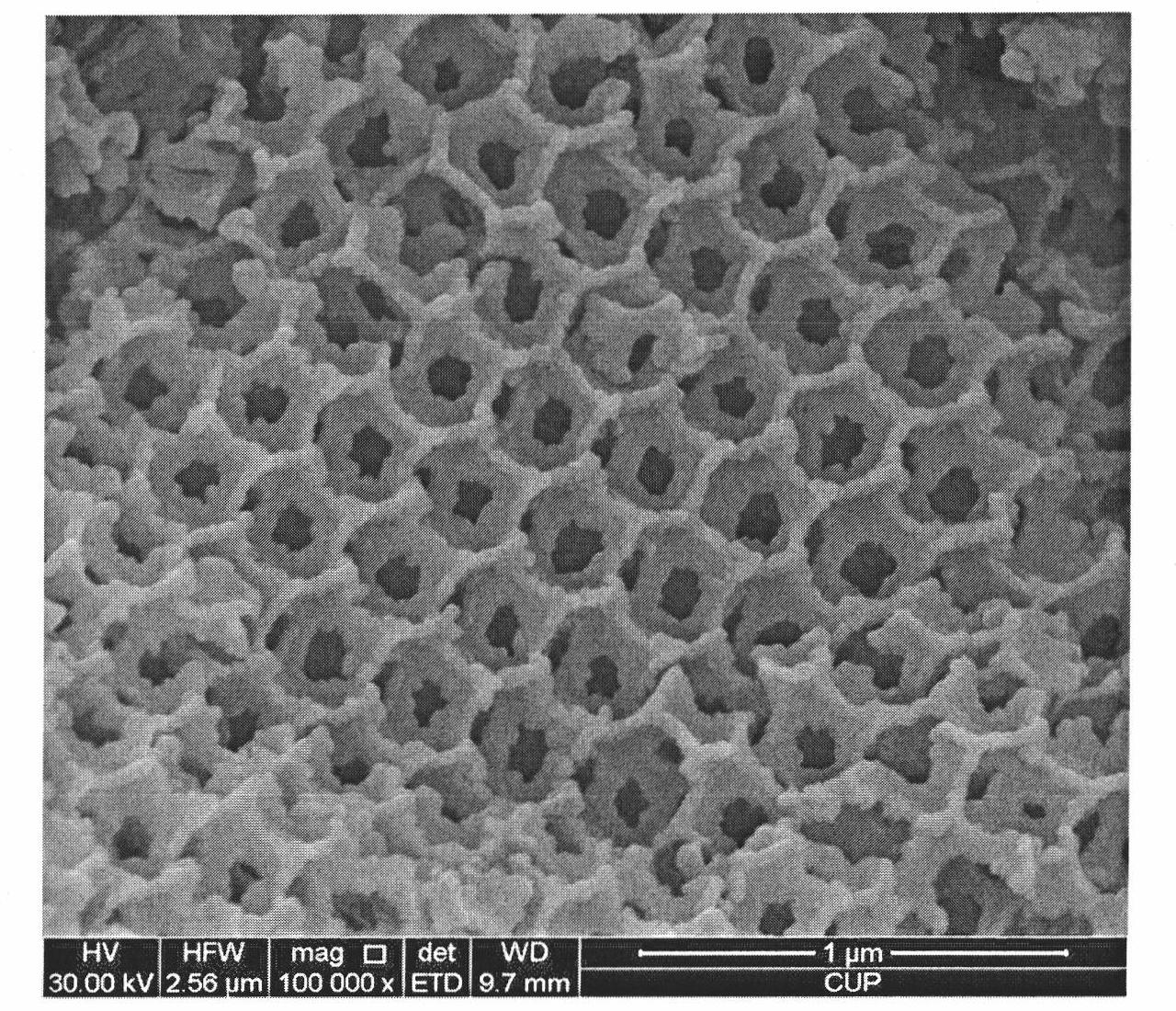 Catalyst of three-dimensional ordered macroporous cerium-based oxide supported gold for purifying diesel soot
