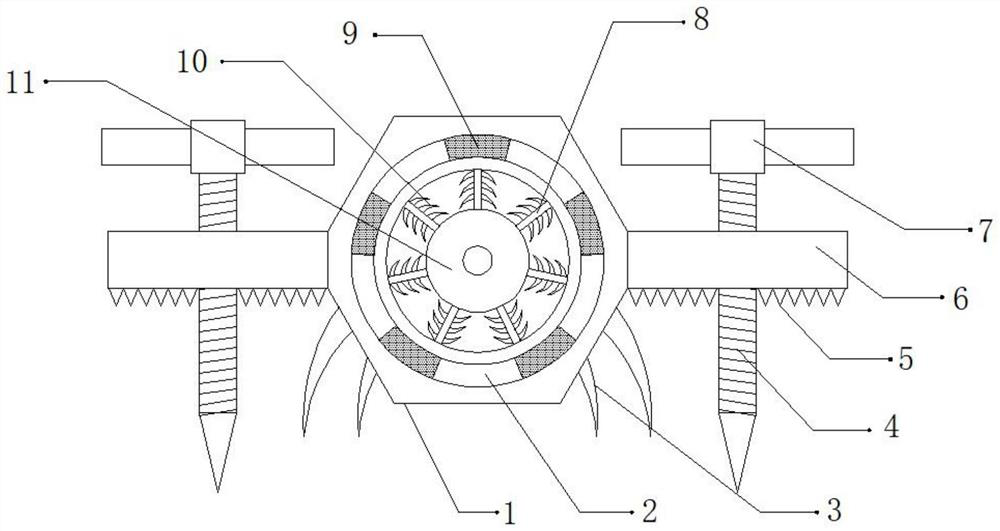 Roadbed drainage structure