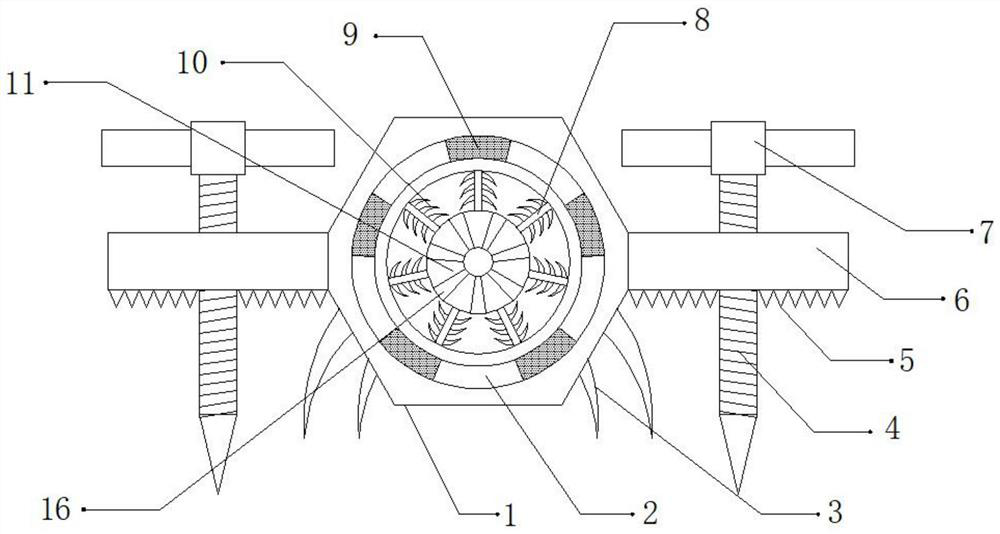 Roadbed drainage structure