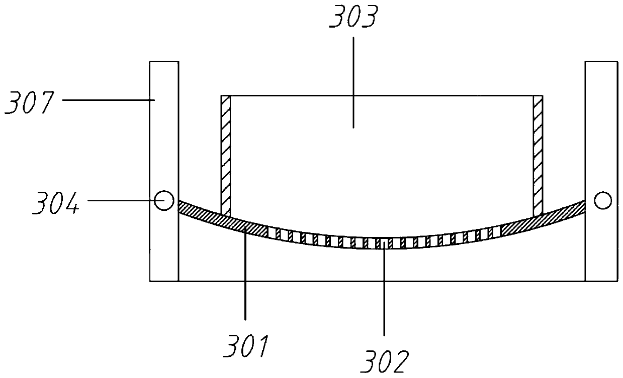 Impurity separator for rare earth permanent magnetic materials for civil engineering