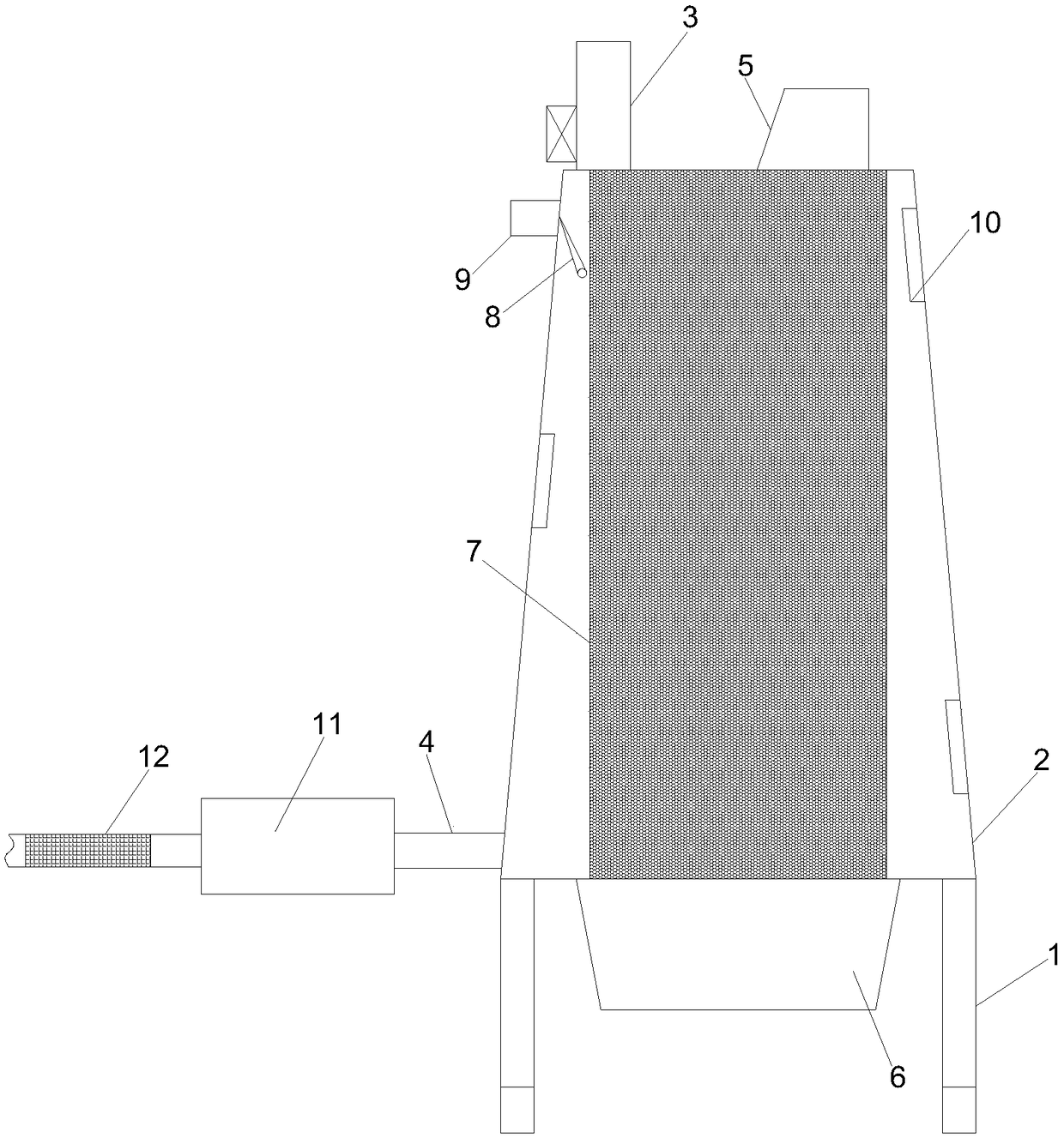 A method for temporary storage of rice