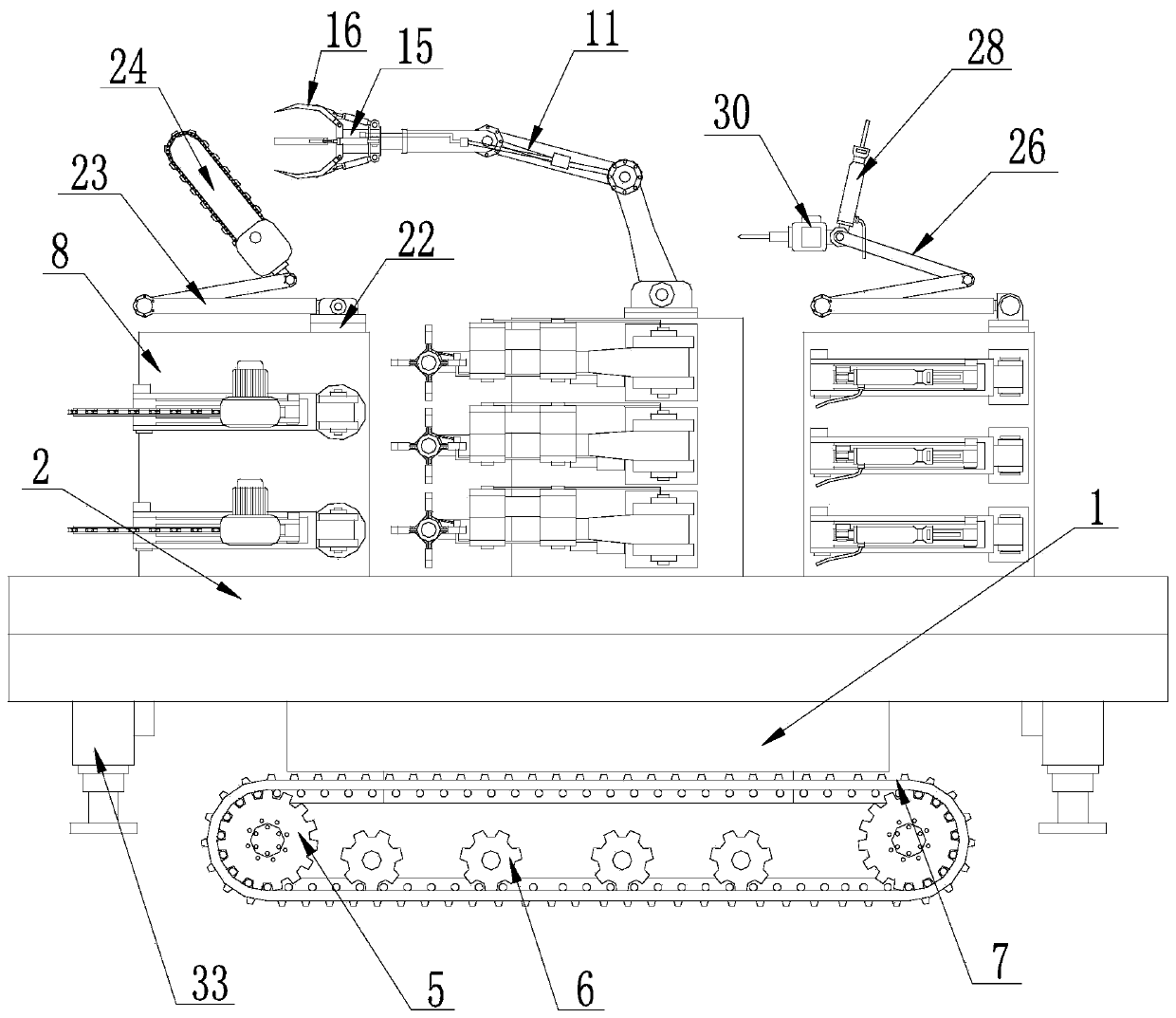 Self-propelled tunnel lining dismantling equipment and using method