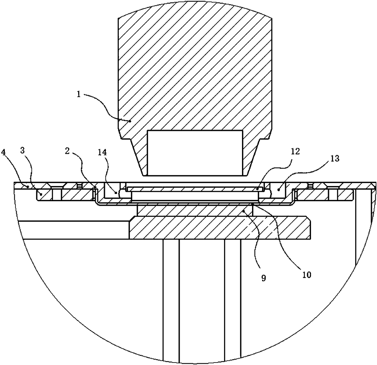 Photocuring 3D printing device and printing method