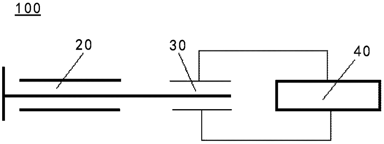 Low frequency negative stiffness capacitive sensor