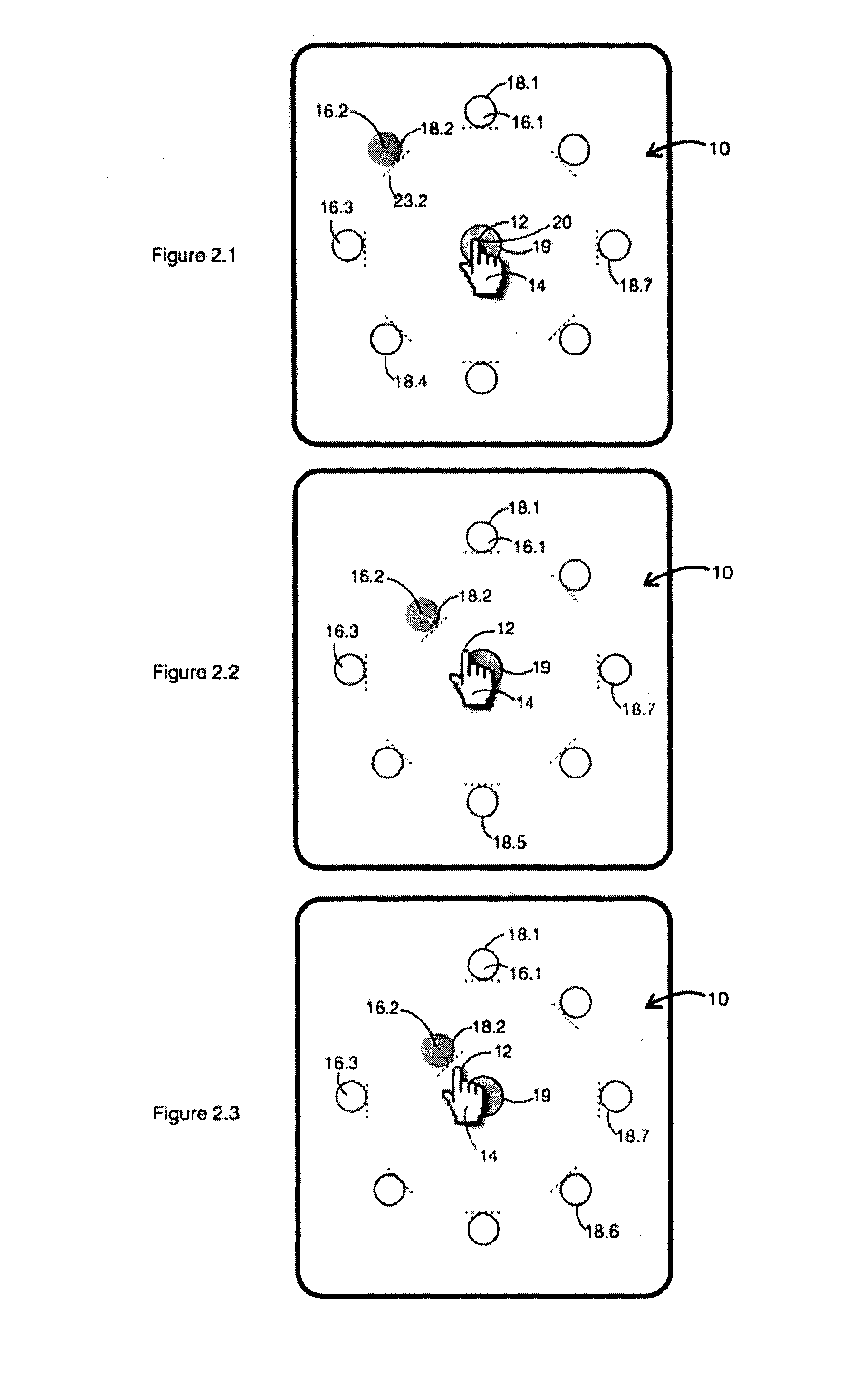 Method for Human-Computer Interaction on a Graphical User Interface (GUI)