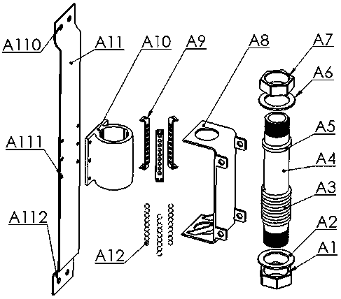 Vibration enhanced heat transfer device for automobile radiator