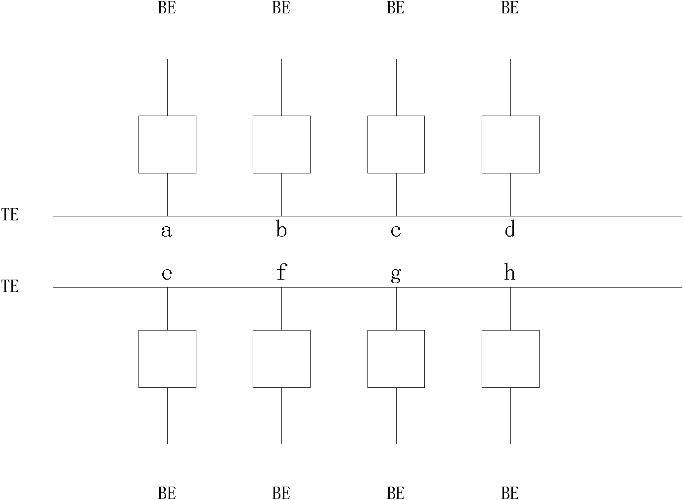 Asymmetric phase-change memory unit and element