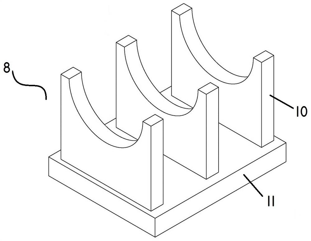 Unloading structure of steel truss support and construction method of track unloading using this structure