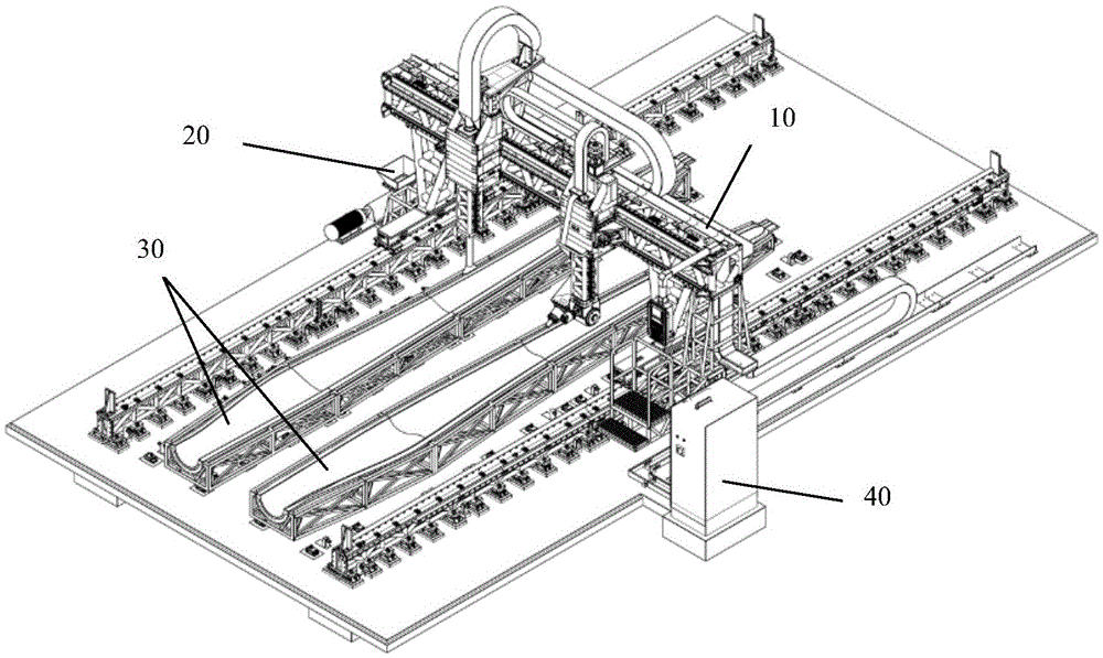 Blade mold manufacturing system and blade mold manufacturing method